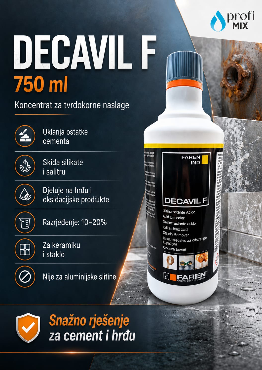 Decavil F - 750 ml