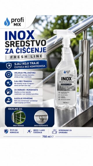 Inox sredstvo za ciscenje - Fresh line