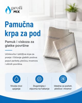 Pamučna krpa za pod