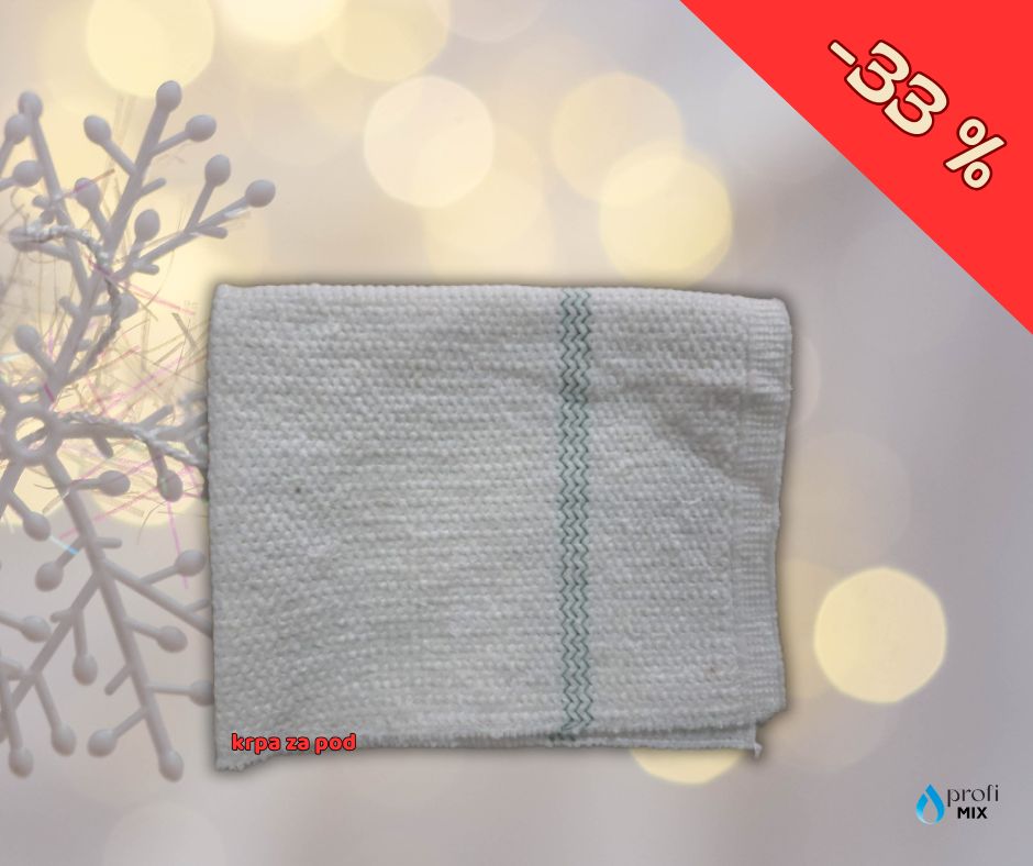 Krpa za pod - porubljena