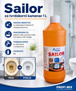 Sailor 1 L – sredstvo za uklanjanje tvrdokornih naslaga kamenca
