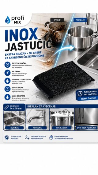 Inox jastučić