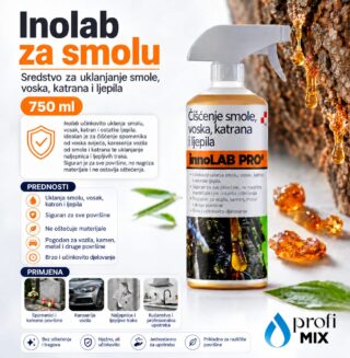 INOLAB za smolu, vosak , katran 750 ml