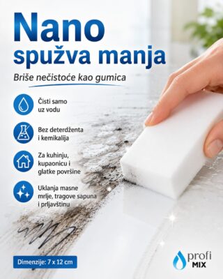 Nano spuzva manja