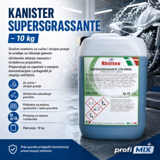 Kanister Supersgrassante - 10kg