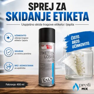 Sprej za skidanje etiketa