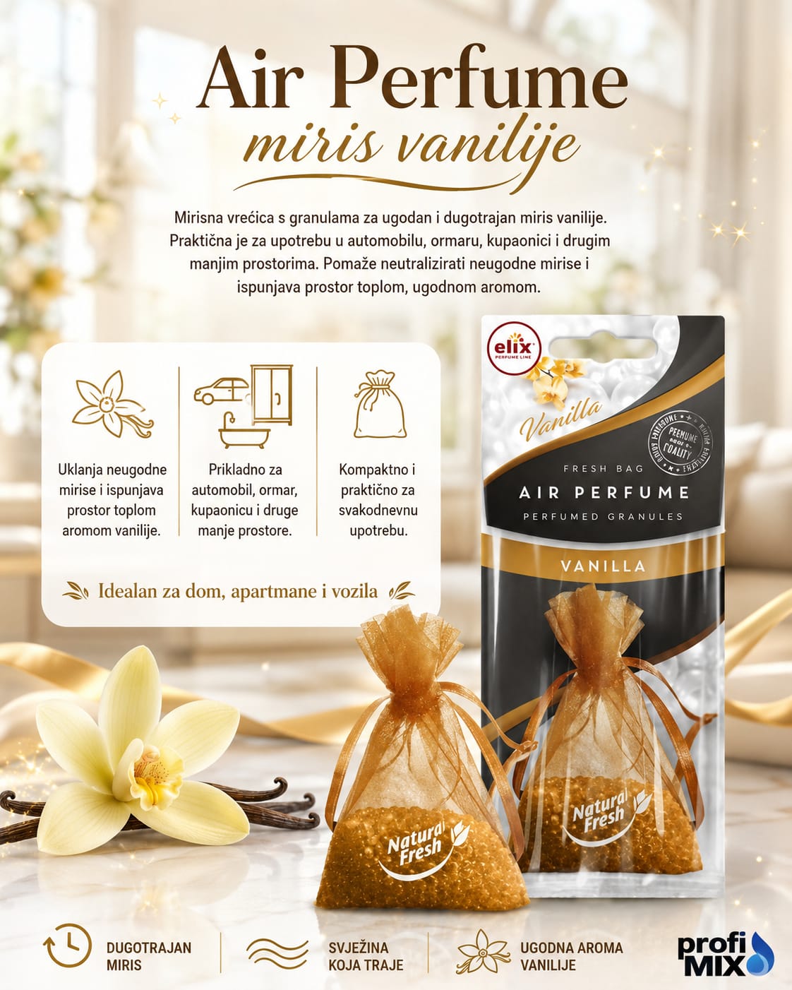 Mirisna vrećica žuta