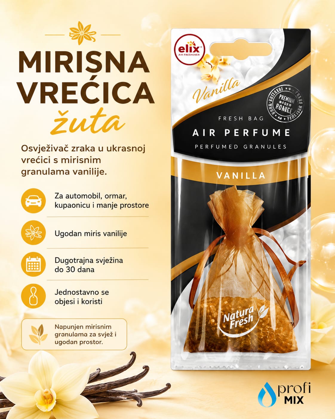 Mirisna vrećica žuta - Slika 2