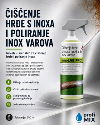Čišćenje hrđe s inoxa i poliranje inox varova