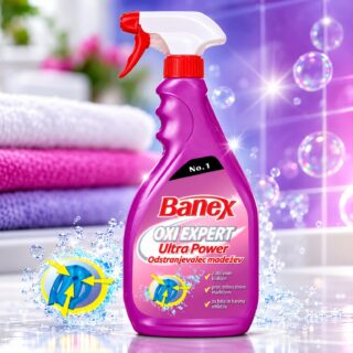 Banex Oxi Expert Ultra Power 500 ml – sprej za uklanjanje mrlja s bijelog i obojenog rublja