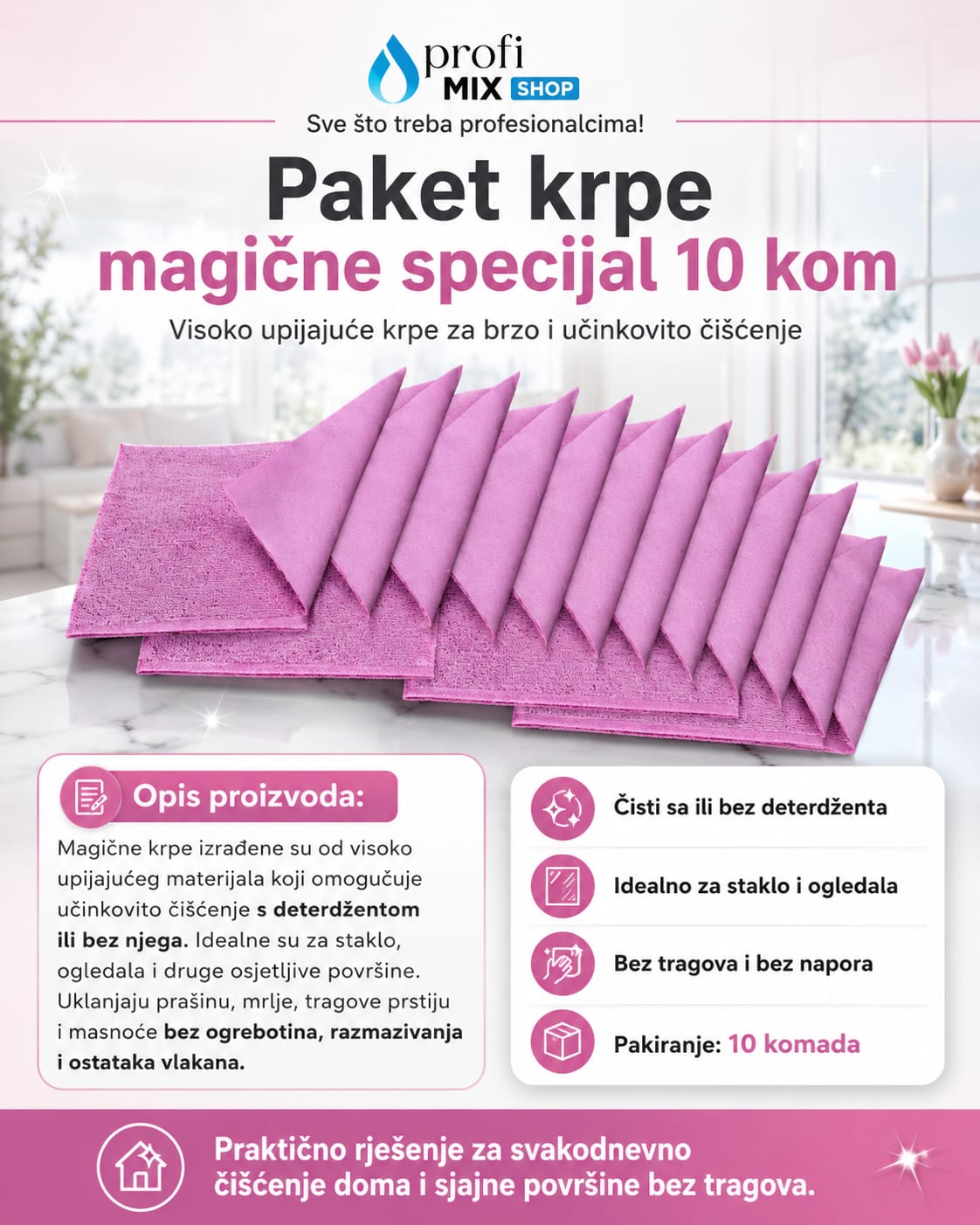 Paket krpe magične specijal 10 kom