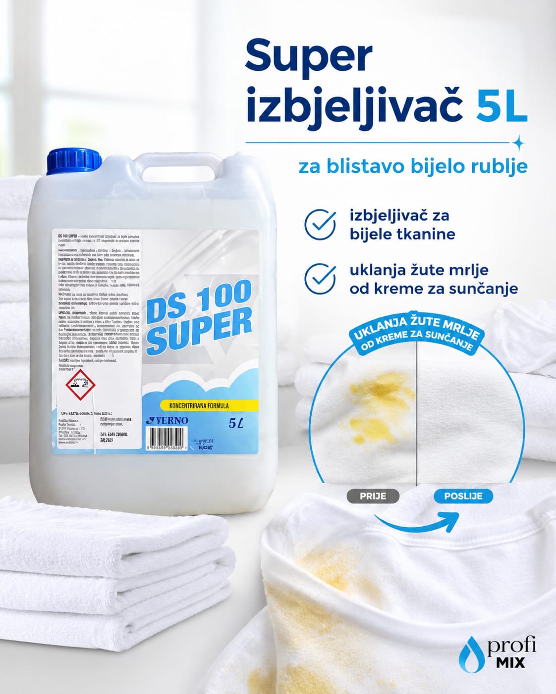 Kanister Super Izbjeljivač 10l