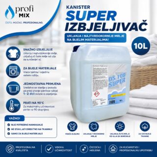 Kanister Super Izbjeljivač 10l