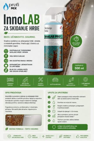 InnoLAB za skidanje hrđe