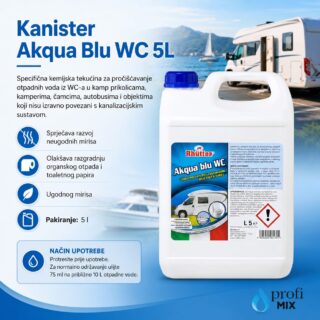 Kanister Akqua Blu WC 5L