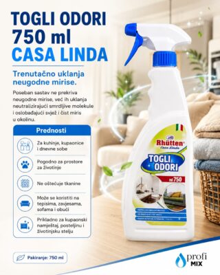 Togli Odori 750 ml Casa Linda