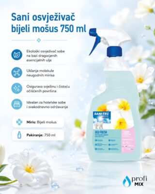 Sani osvjezivac bijeli mošus 750 ml