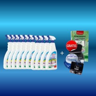 10x Via Muffa 750ml GRATIS mirisne vrećice za ormar + mirisne gel kuglice