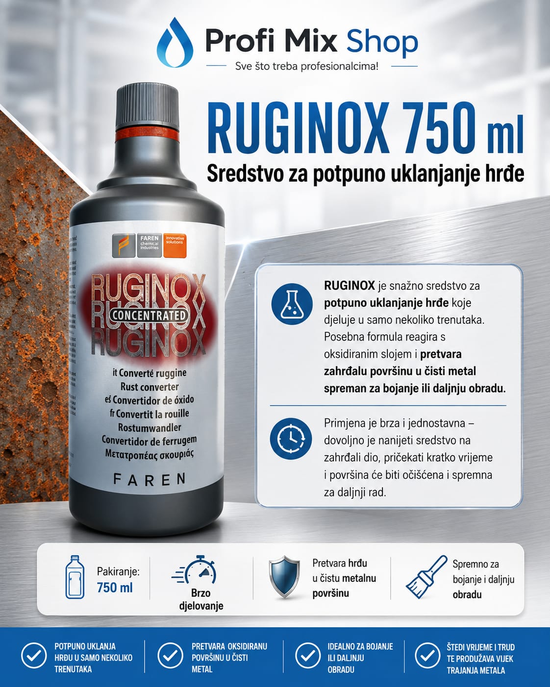 RUGINOX 750 ml