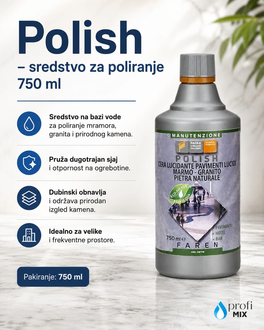 Polish - sredstvo za poliranje 750 ml