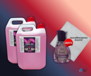 2x kanister prelav 5l GRATIS krpa od žice 20x20 + osvježivač ambiente