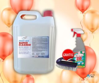 Super cleaner 5l GRATIS Clean Cid 750ml + pegla četka