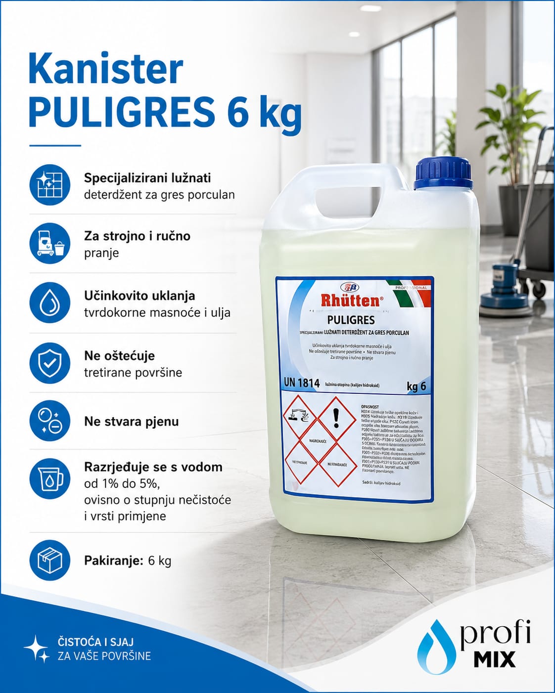 Kanister PULIGRES 6kg