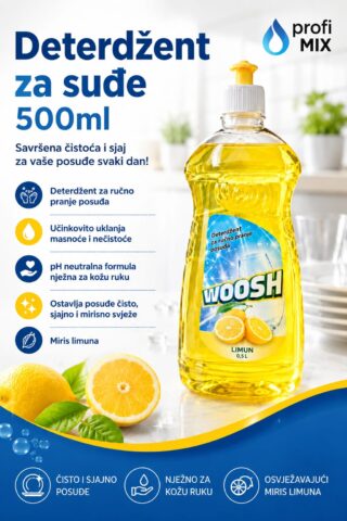 Deterdžent za suđe žuti 500ml
