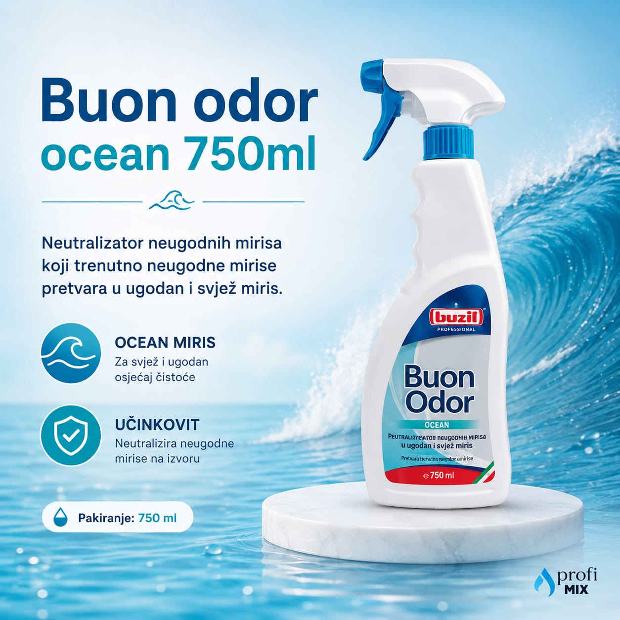 Buon odor ocean 750ml