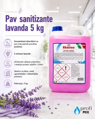 Pav sanitizante lavanda 5 kg