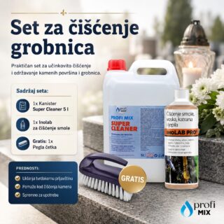 Set za čišćenje grobnica