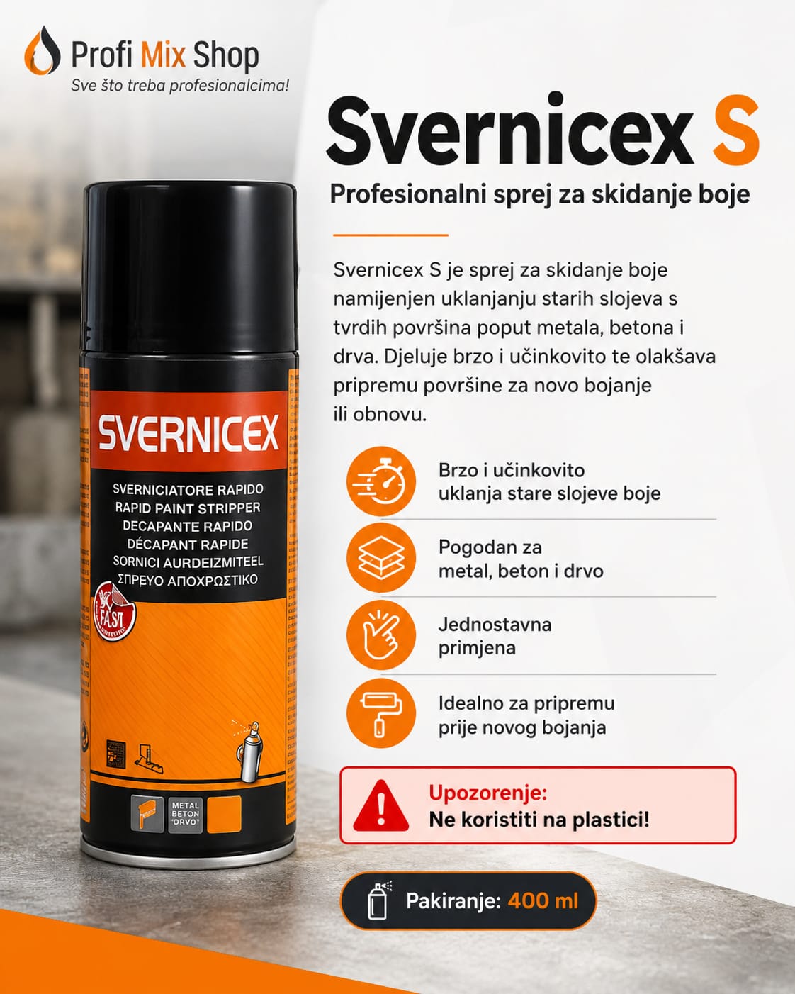 Svernicex spray
