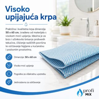 Visoko upijajuća krpa