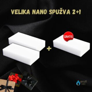 Velika nano spužva 2+1