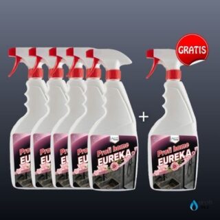 5x eureka 750ml GRATIS eureka 750ml