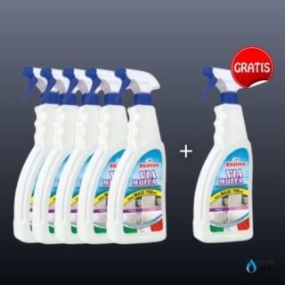 5x via muffa 750ml GRATIS via muffa 750ml
