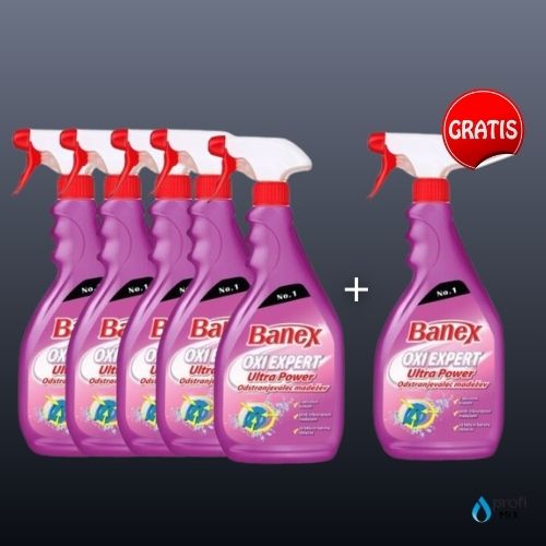 5x banex oxi GRATIS banex oxi 500ml
