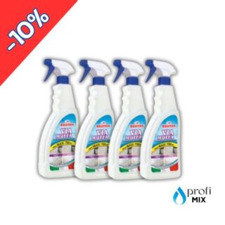 4x Via muffa 750ml