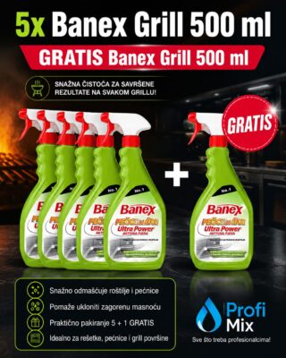 5x banex grill 500ml GRATIS banex grill 500ml
