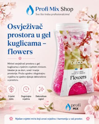 Osvježivač prostora u gel kuglicama - flowers