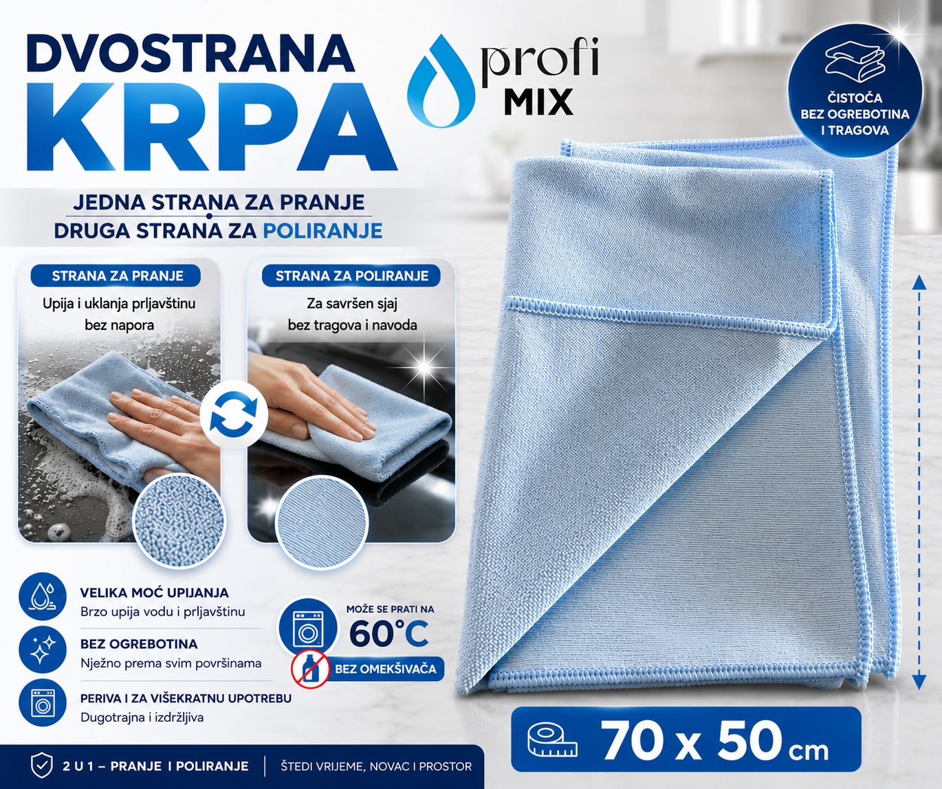 dvostrana krpa