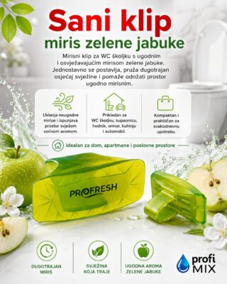 SANI KLIP ZELENA JABUKA