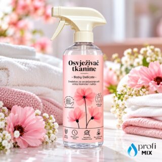 Osvježivač tkanine Baby Delicate 500 ml s raspršivačem