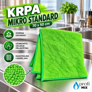 Krpa mikro standard velika 70 × 50 cm