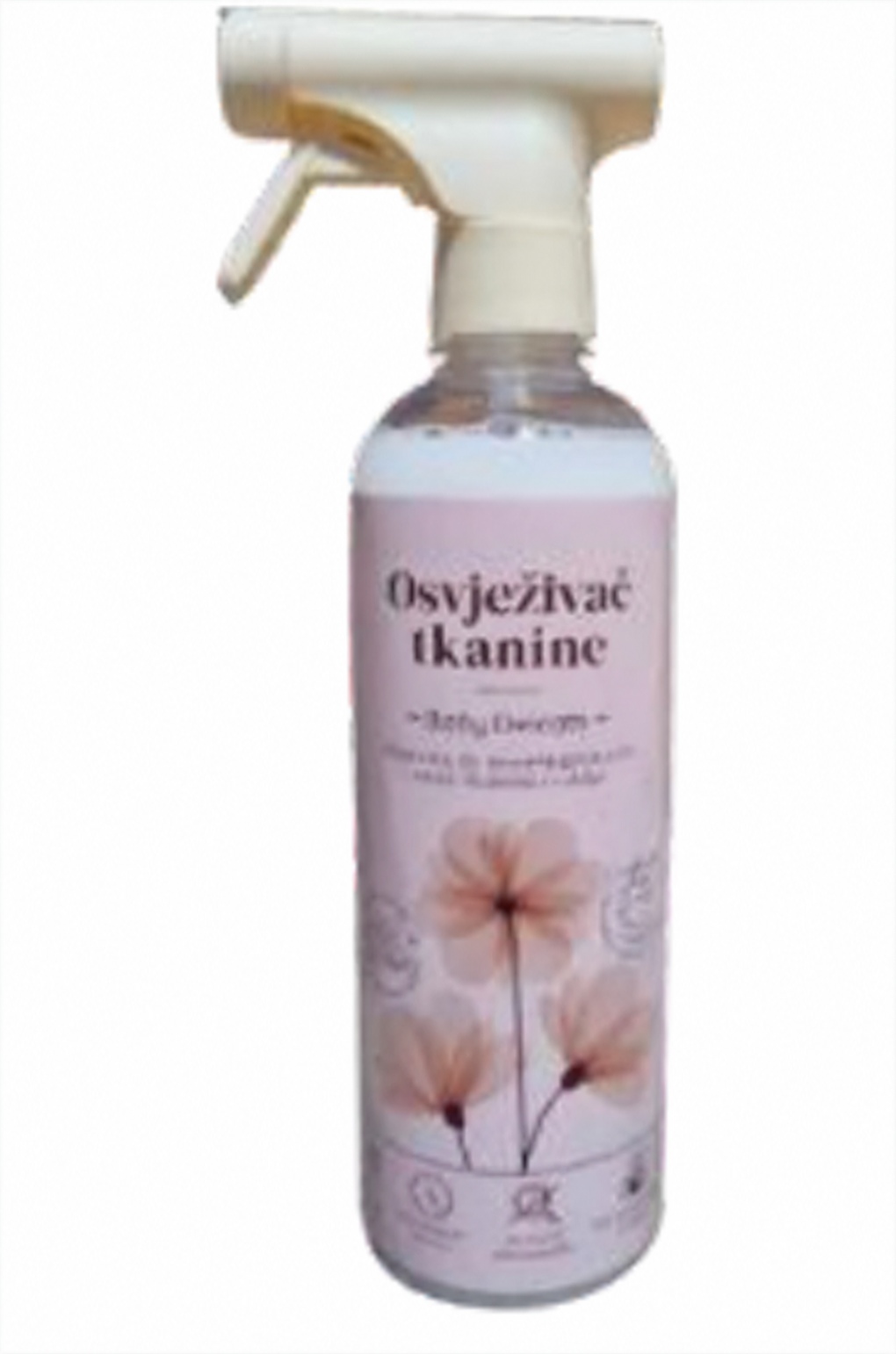 Osvježivač tkanina Baby Delicate 500 ml u boci s raspršivačem