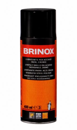 BRINOX sredstvo za zaštitu i poliranje inoxa, aerosol 400 ml