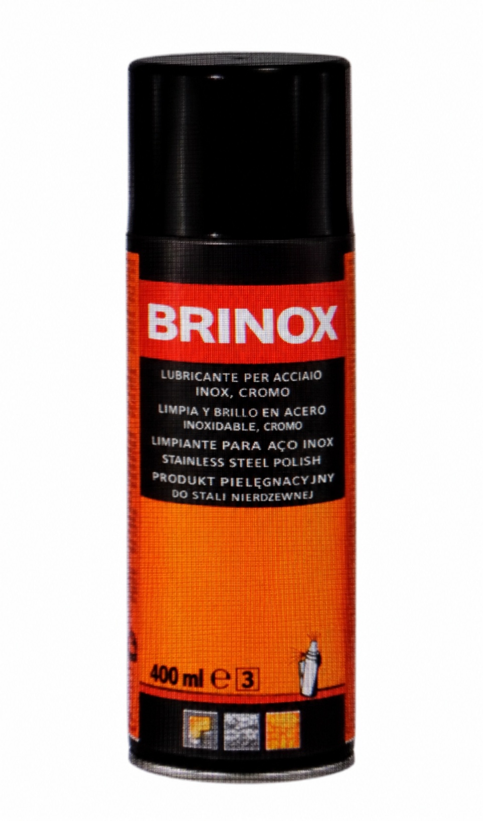 BRINOX sredstvo za zaštitu i poliranje inoxa, aerosol 400 ml