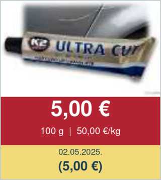 K2 Ultra Cut – pasta za uklanjanje ogrebotina 100 g