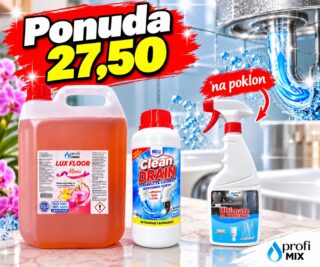Lux floor Merci 5 L i CLEAN DRAIN 500 g uz ULTIMATE protiv kamenca 750 ml na poklon