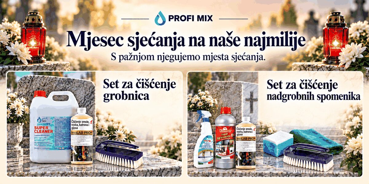 Mjesec sjećanja na na&scaron;e najmilije &mdash; dva seta za njegu mjesta sjećanja